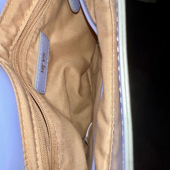 Heys Luggage Sky Blue Satchel Purse - Picture 5 of 5